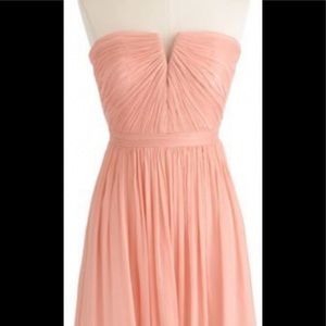 J. Crew Misty Rose Nadia Silk chiffon dress